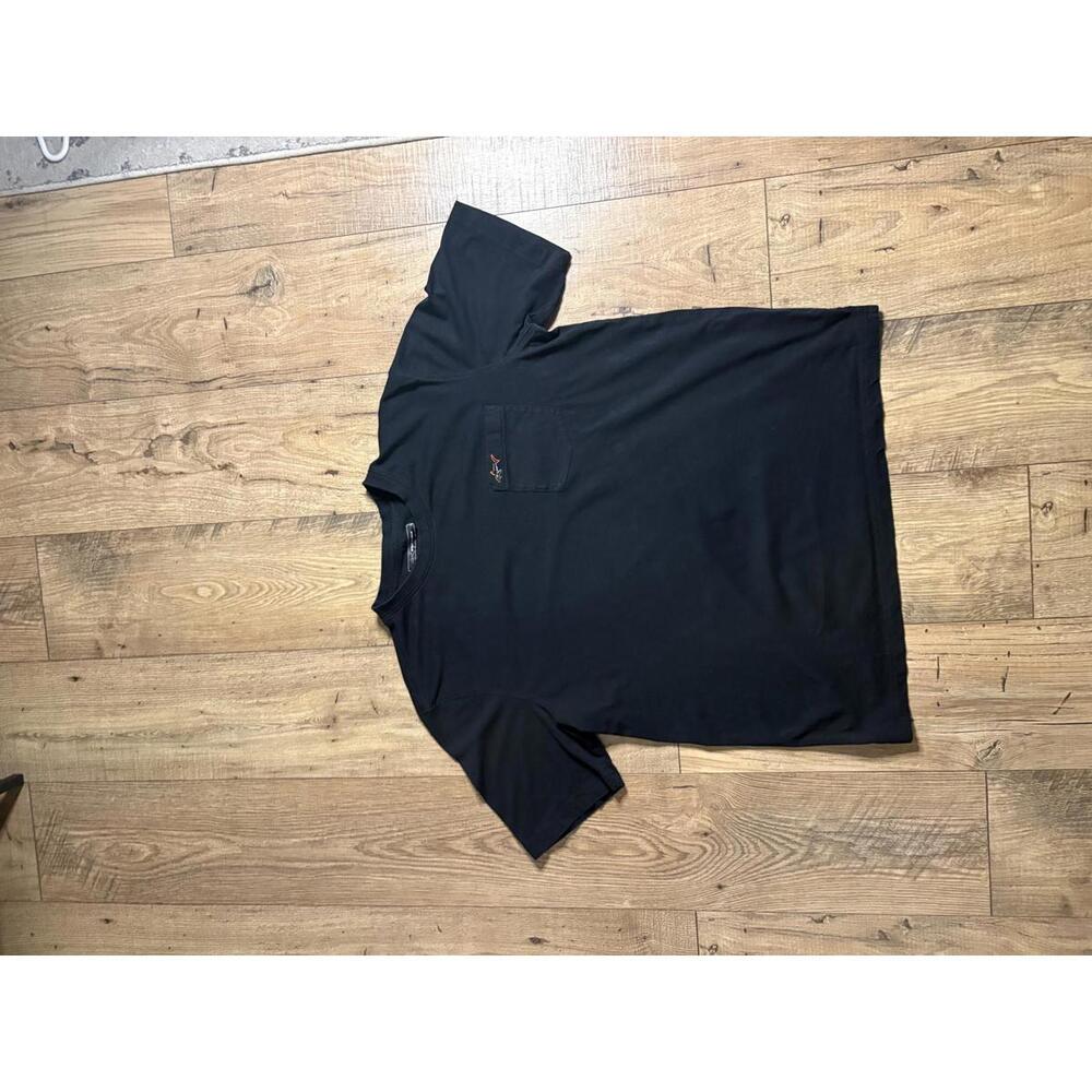 Greg Norman Men's Black Short Sleeve T-Shirt Large Golfing
